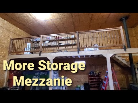 Building a Mezzanie In the Shop