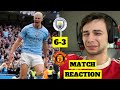 MAN UTD FAN RAGES AT MANCHESTER CITY 6-3 MANCHESTER UNITED | GOAL REACTION HIGHLIGHTS |
