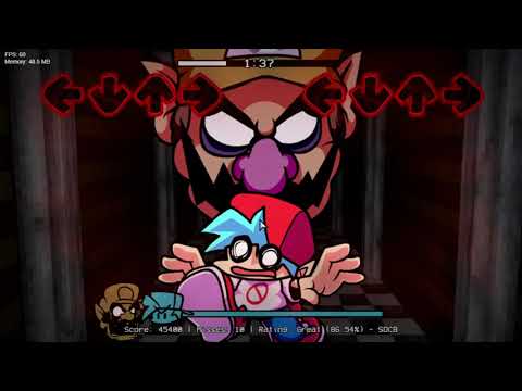 The Wario Apparition (friday night funkin with lyrics)