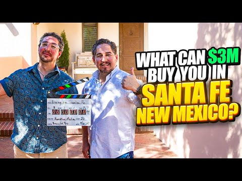 Historic Luxury Living In Santa Fe New Mexico - luxury real estate tour