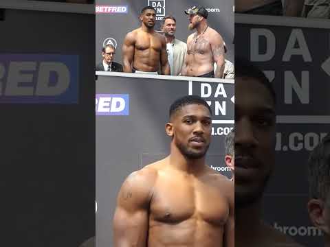 Anthony Joshua HEATED! - 'S**T, you GOT A PROBLEM, YOU WANNA GO NOW?!' | #Shorts
