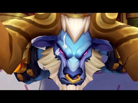 Lunar Beast Alistar Detailed Skin Spotlight - League of Legends
