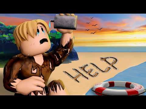 Abandoned On A DESERT ISLAND! (A Roblox Movie)