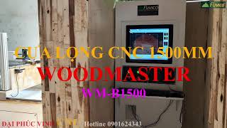 CƯA LỌNG CNC 1500MM CỦA WOODMASTER WM-B1500. Nâng cao năng suất với độ chính xác tuyệt đối.