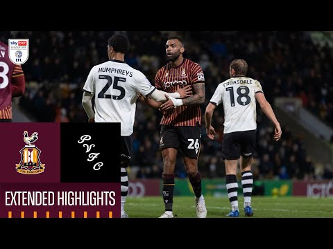 EXTENDED HIGHLIGHTS: Bradford City v Port Vale