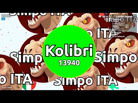 Agar.io 123,000+ Score Epic Duo Gameplay