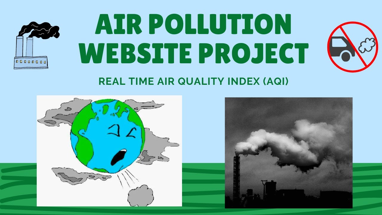 Air Pollution AQI Website Project || React Project