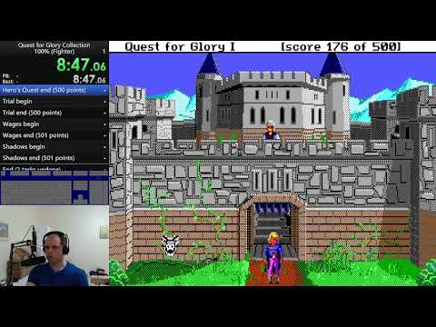 Quest for Glory Collection, 100% (Fighter) in 3:35:25 by davidtki