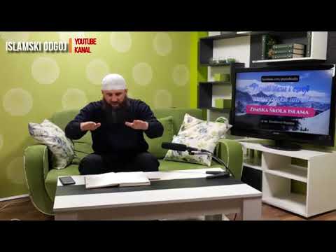 ZIMSKA ŠKOLA ISLAMA FIKH 12. ČAS | mr.Elvedin Pezić