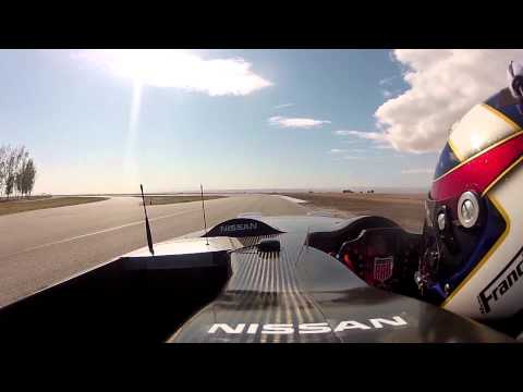 Nissan DeltaWing : in the car