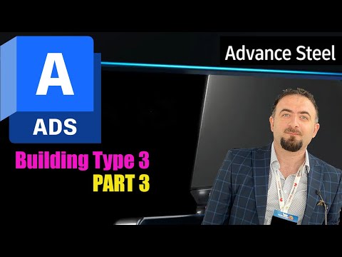Advance Steel Copy Assemblies _ Building 3 _ Part 3