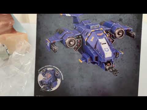 Space Marine Stormhawk Interceptor Unboxing