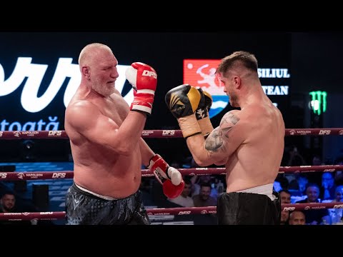 Tolea Ciumac, total fight with boxer Bili Mustafa