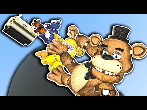 Throwing FNAF Animatronics off A Building! HERE'S WHAT HAPPENED! - FNAF Gmod Sandbox