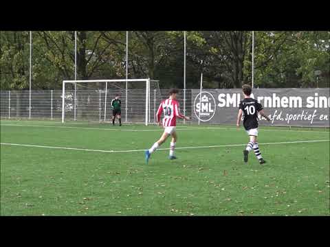 SML JO16 1 tegen SV TOP JO16 1 23 oktober 2021
