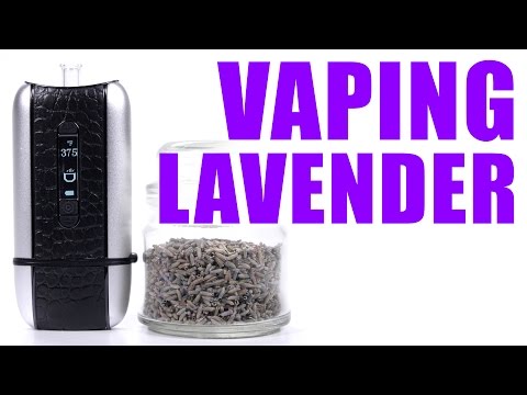 Part of a video titled You Can Vape What? - How to Vape Lavender with the Ascent Vaporizer
