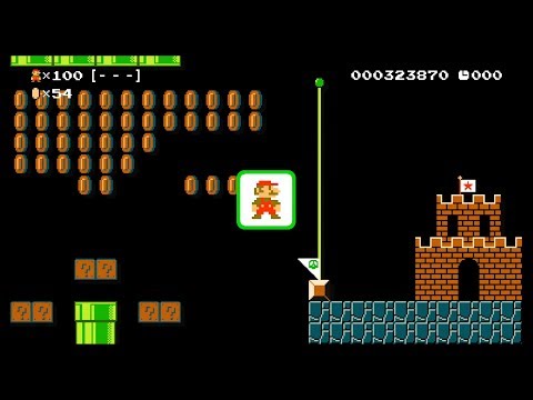 MARTIAL CARTING ~ NORMAL 100 MARIO CHALLENGE - SUPER MARIO MAKER - NO COMMENTARY 1bf