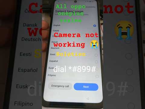 All oppo frp bypass Android 15 *#899# not working camera not open fix.i j k #frp #frpbypass #oppo