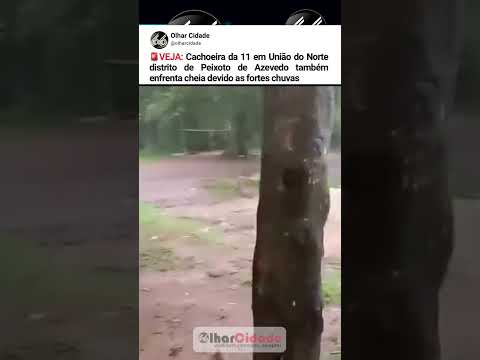 Cheia na Cachoeira da 11 em Peixoto de Azevedo