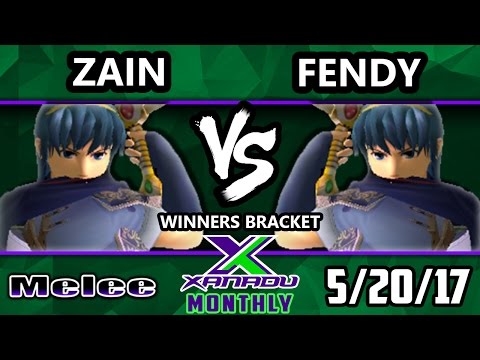 S@X Maylee Monthly - Zain (Marth) Vs. Fendrick Lamar (Marth) SSBM Tournament - Smash Melee