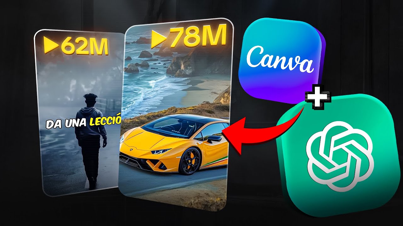 Cómo PRODUZCO EN MASA Shorts de YouTube con ChatGPT y Canva