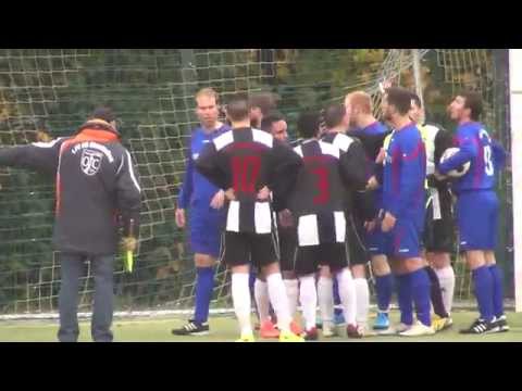 SGK Bad Homburg II - 1. FC Oberstedten II - rote und gelbe Karte vom 02.11.2014
