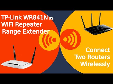 ✓ Improve Increase WiFi Signal Strength | TPLink TL WR841N Router as Repeater Range Extender Video