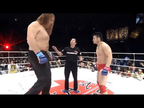 Small vs Big Fighters - When Giants Get Destroyed in MMA