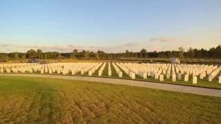 Jacksonville National Cemetery (Drone test)