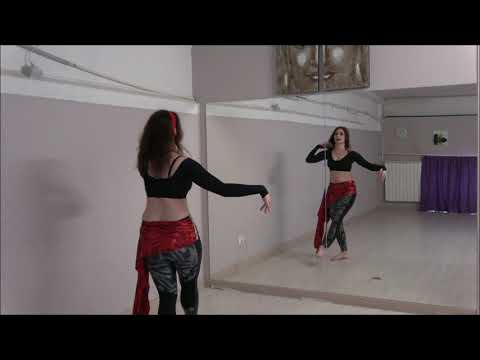 Bellydance choreography - 1 minute baladi free class