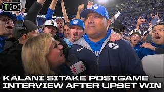 BYU's Kalani Sitake Post-Game Interview after #2 Notre Dame | 2026 Monster Energ