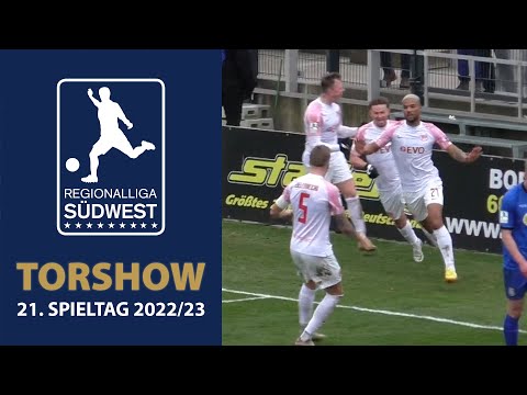 Torshow 21.Spieltag Regionalliga Suedwest