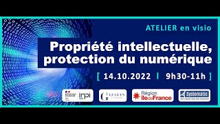 Propriété intellectuelle protection du numérique – 1ère partie