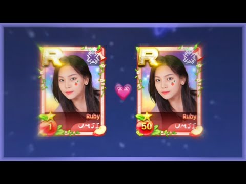 SUPERSTAR GFRIEND | Umji 'Ruby' LE R1 to R50 🍎