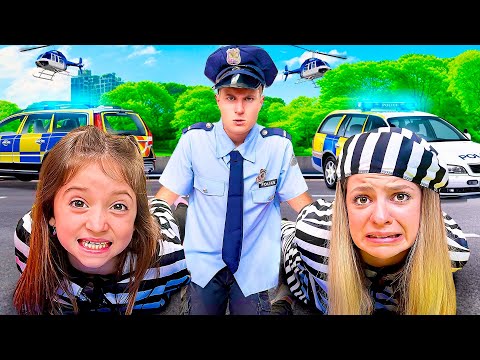 NINNA E FIGLIACHIARA SONO STATE ARRESTATE DAL POLIZIOTTO E VANNO IN PRIGIONE!👮🏻‍♂️