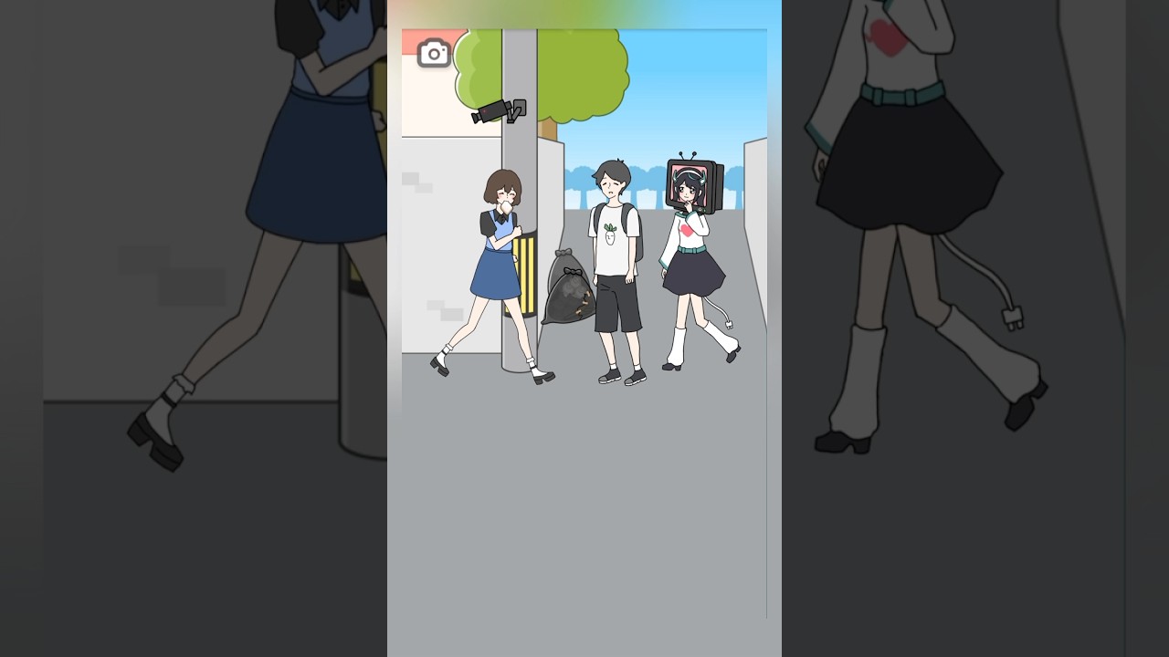【家電カノジョ】計算高い女子のぶつかりミッションを阻止！ #shorts  #ゲーム実況 #games