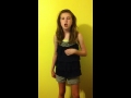 11 year old Olivia sings Lady Gaga "BORN THIS ...