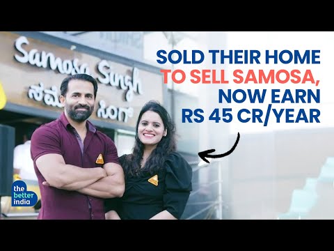 This Couple Earning 45 Crores+ Per Year !! By Selling Samosa || Samosa Singh || Startup