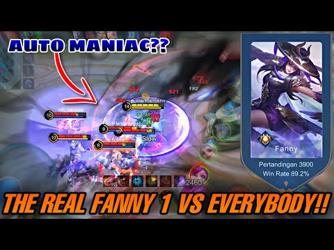 TIPS & TRICK ROTATION AND FARM FANNY JUNGLER EZ MANIAC!! RANKED GAMEPLAY - MOBILE LEGENDS