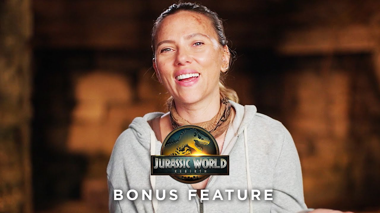 Scarlett Johansson Reveals the Fun Side of Jurassic World Rebirth - Bonus Feature