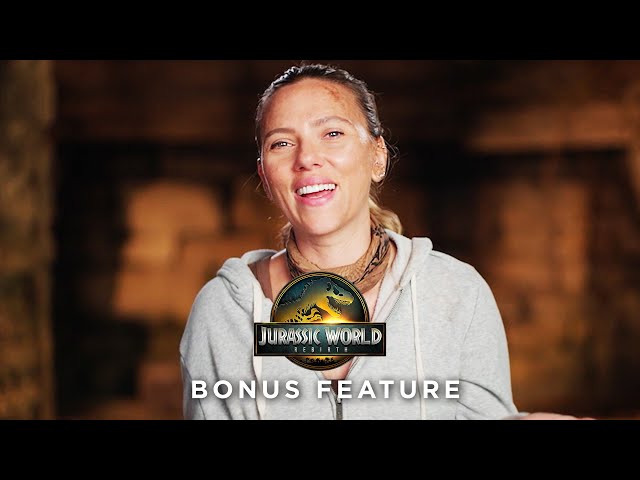 Scarlett Johansson Reveals the Fun Side of Jurassic World Rebirth - Bonus Feature