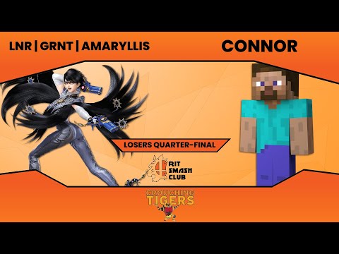 Crouching Tigers 9 Ultimate Singles | Amaryllis (Bayonetta) vs Connor (Steve) | Loser's Quarters