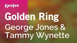 Karaoke Golden Ring - George Jones *