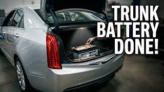 2013–2018 Cadillac ATS Battery Replacement (Trunk AGM) DIY Guide