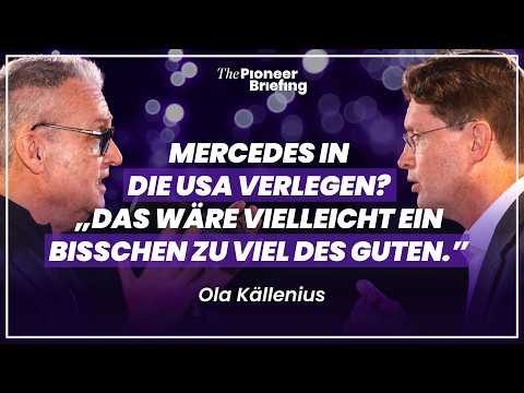 Mercedes-CEO Ola Källenius im Gespräch mit Gabor Steingart | The Pioneer Briefing