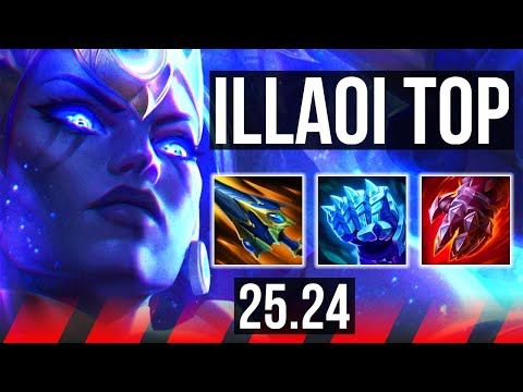 ILLAOI vs DARIUS (TOP) | 51K damage | EUNE Master | 25.24