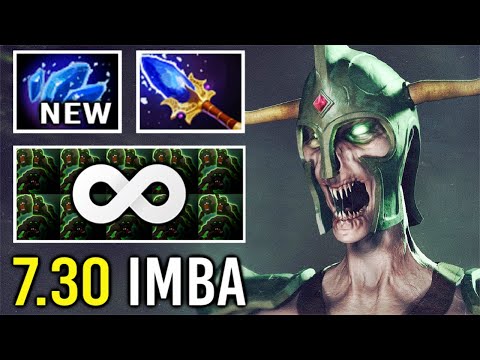 NEW CRAZY 7.30 Undying Shard + Scepter Non-Stop Zombie Spam Carry All Team Waga Epic Fun WTF Dota 2