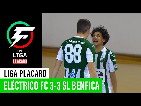 Liga Placard: Eléctrico FC 3-3 SL Benfica