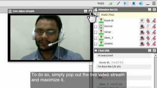 WizIQ LMS video