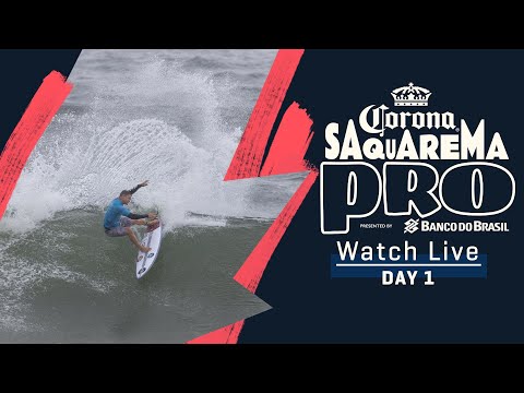 WATCH LIVE Corona Saquarema Pro pres by Banco Do Brasil - Day 1